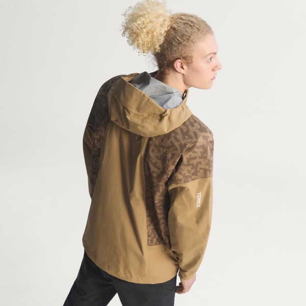 Marron Veste 2,5 couches PRIMEKNIT CLIMAPROOF Terrex Xperior Hybride