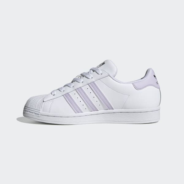 adidas purple and white