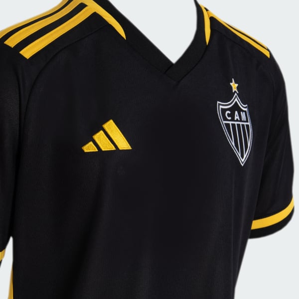 Preto Camisa 3 Atlético Mineiro 23/24 Infantil