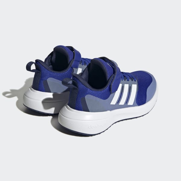 adidas Fortarun 2.0 Cloudfoam Elastic Lace Shoes - Blue | Kids ...