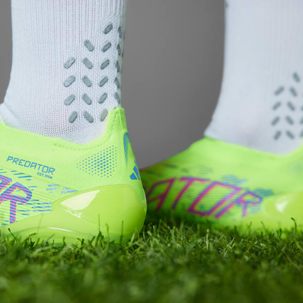 adidas Predator Elite Firm Ground Cleats - Green | Free