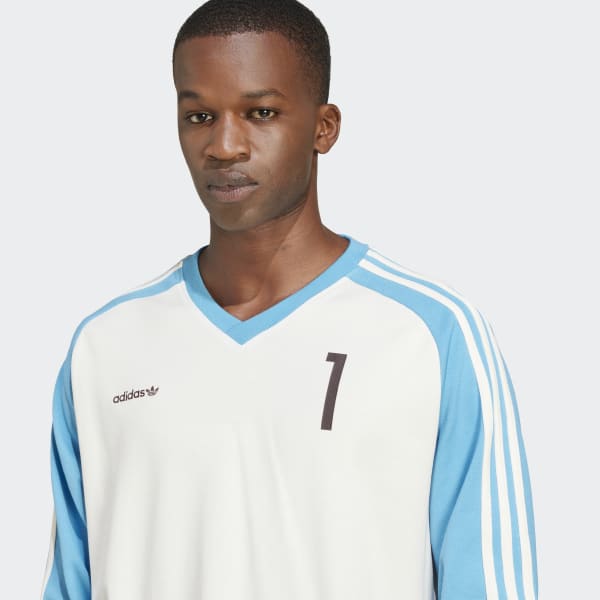 adidas ラグビーウェア XL ホワイト ストライプ アディダス（adidas）（メンズ、レディース）ビヨンド ザ