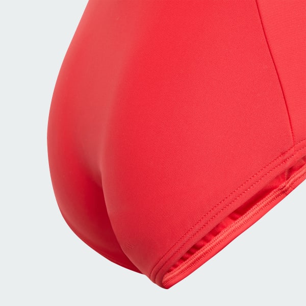 Rouge Maillot de bain dos en V universitaire Enfants