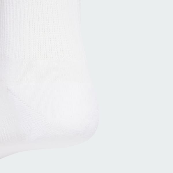 Putih Kaus Kaki Logo 3 Pasang
