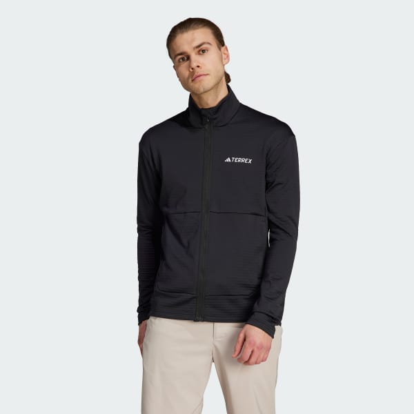 cerná Bunda Terrex Multi Light Fleece Full-Zip