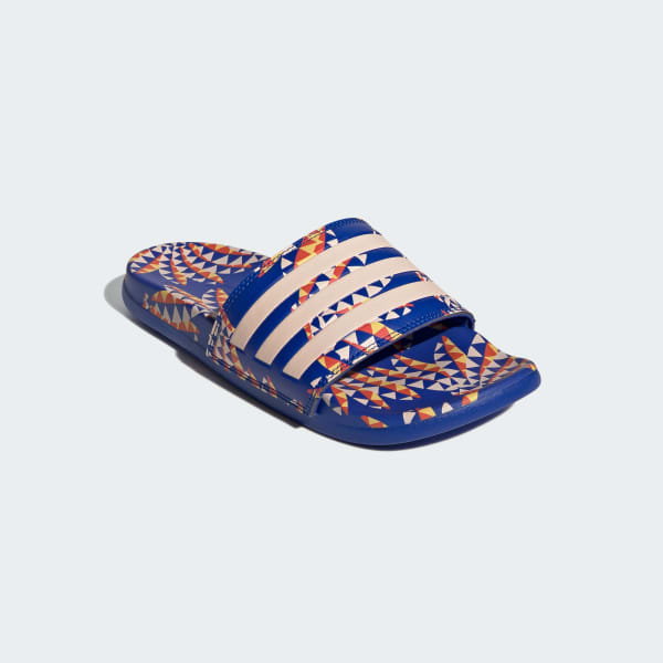 Blue Adilette Comfort Sandals
