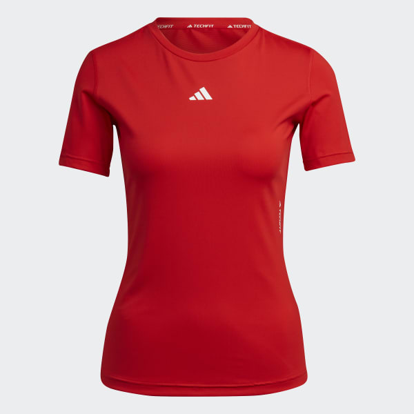 Rot Techfit Training T-Shirt E1684