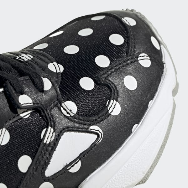 adidas black and white polka dot shoes