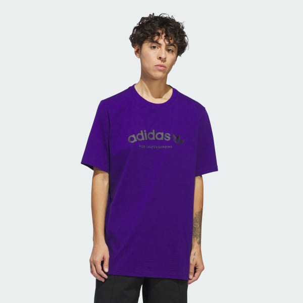 Morado Camiseta 4.0 Arched Logo Manga Corta