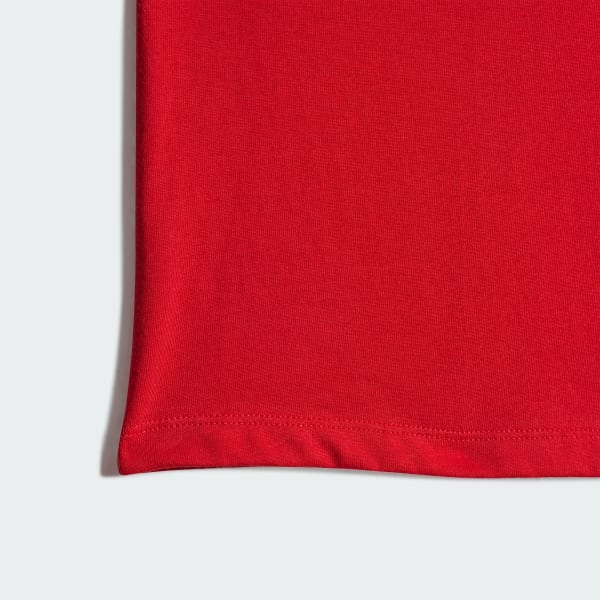 Red 3-Stripes Tee Kids