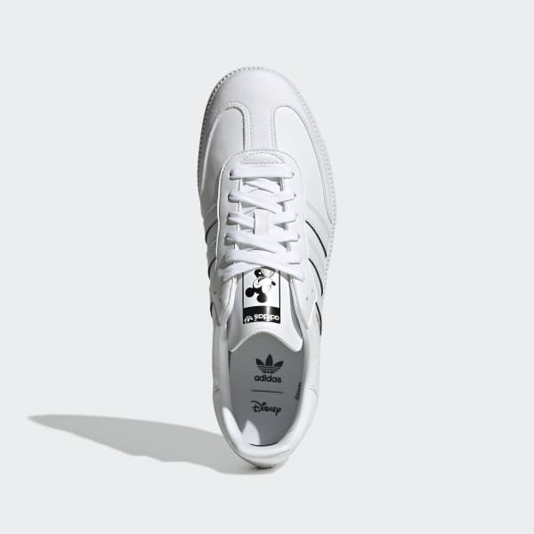 Blanco Zapatillas Samba Vegan x Disney Mickey