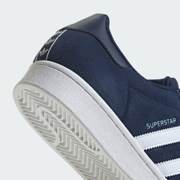 Adidas Originals Men s Superstar Sneakers Size 7 Night Indigo White