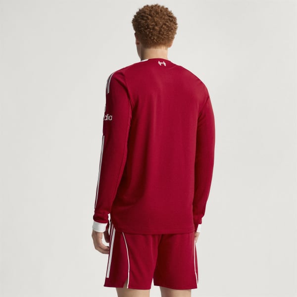 adidas Liverpool FC 25/26 Long Sleeve Home Authentic Jersey