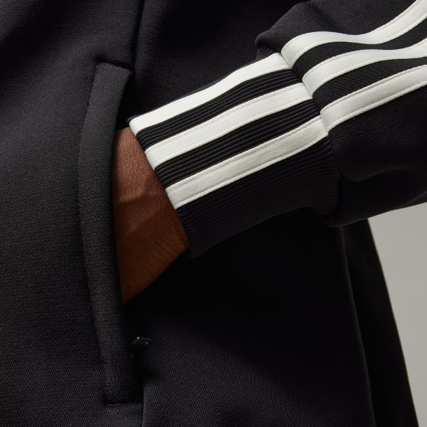 Adidas solid men's track top online