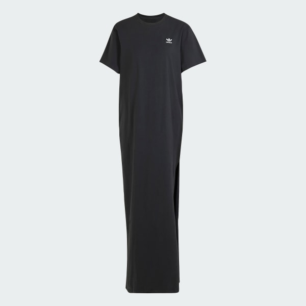 Preto Vestido Adicolor Outline Trefoil