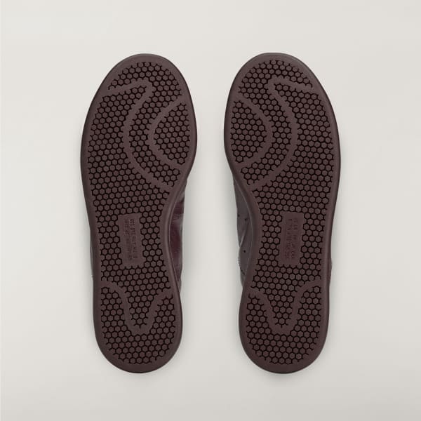 Bordo Y-3 Stan Smith Cırt Cırtlı Ayakkabı