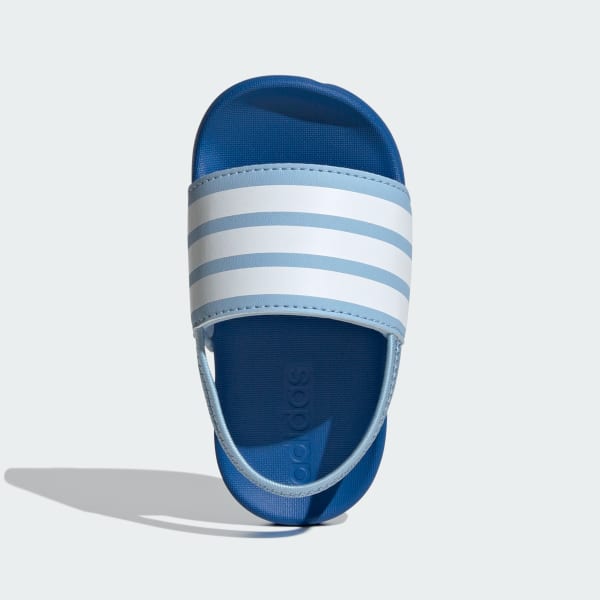 Bleu Claquette Adilette Estrap Enfants