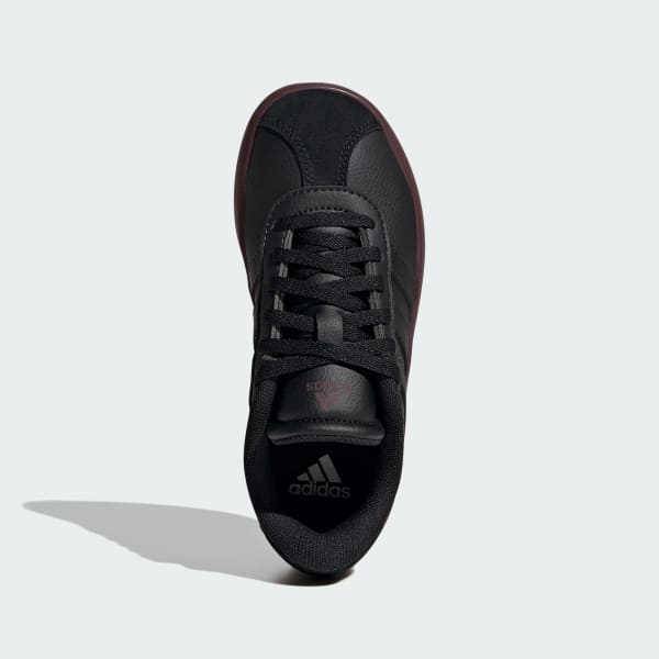 Black VL Court 3.0 Shoes Kids
