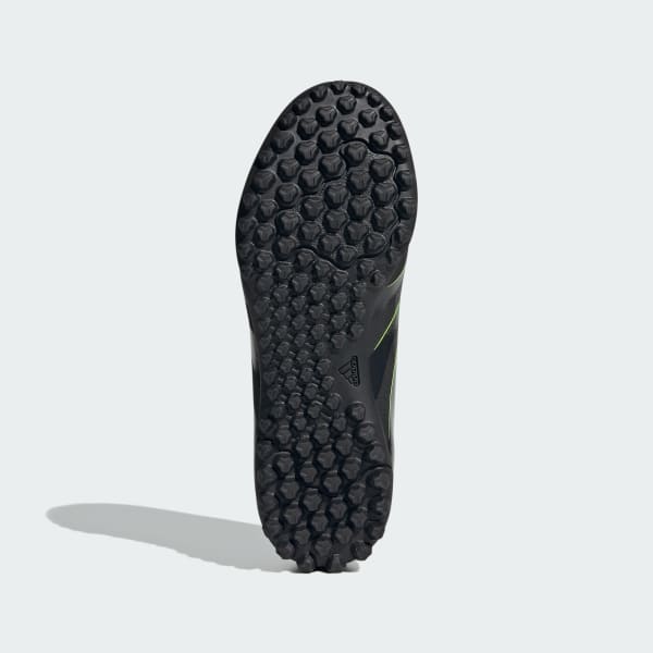Negro Zapatos de fútbol Predator Club pasto sintético para niños