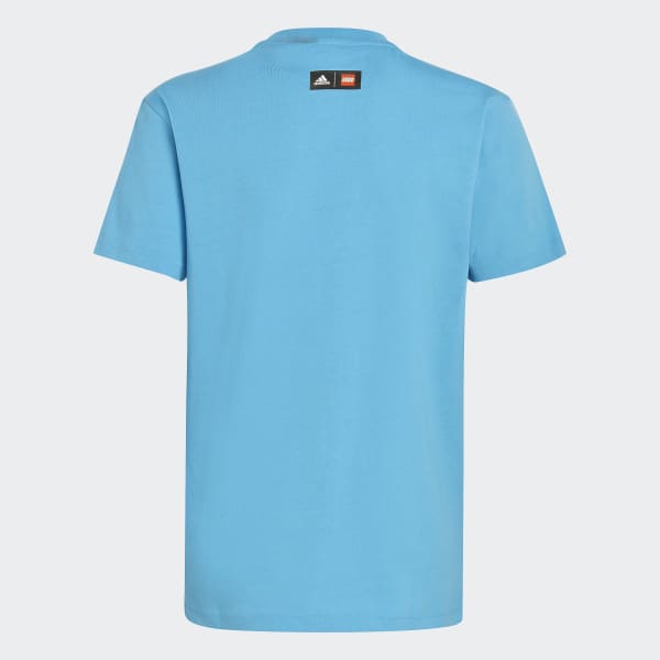 Niebieski adidas x LEGO® Football Badge of Sport Graphic Tee