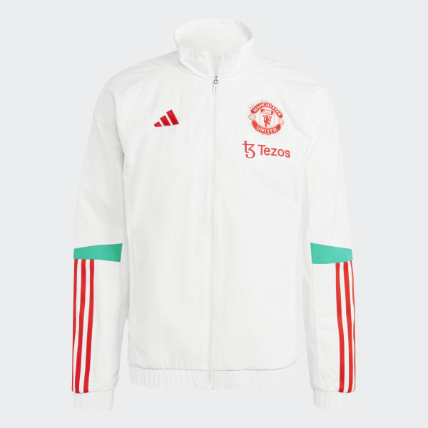 Λευκό Manchester United Tiro 23 Presentation Jacket