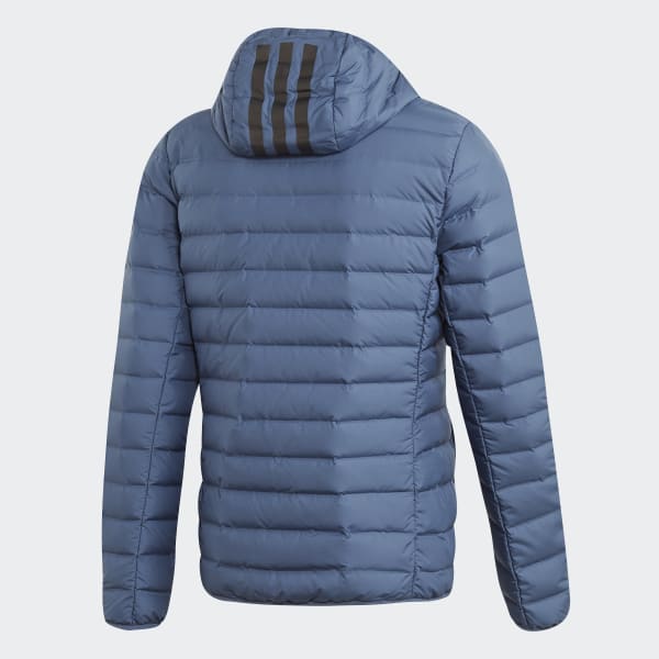 adidas Varilite Soft 3 Streifen Hooded Jacke Blau | adidas adidas Varilite Soft 3 Streifen Hooded Jacke Orange