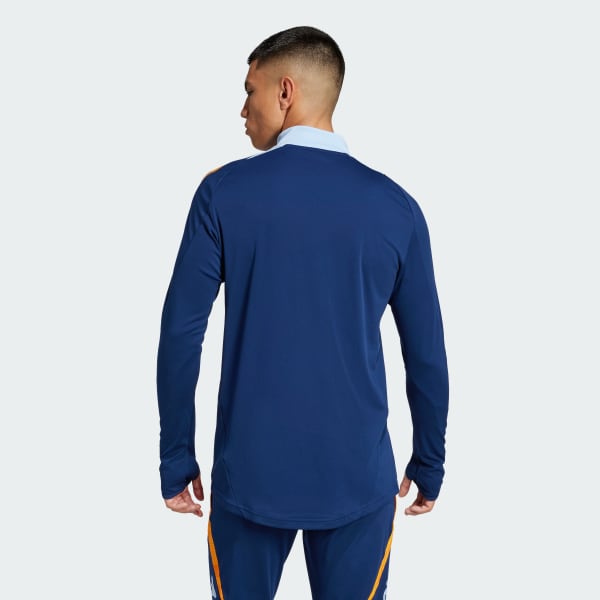 modrá Tréninkový top Real Madrid Tiro 24 Competition