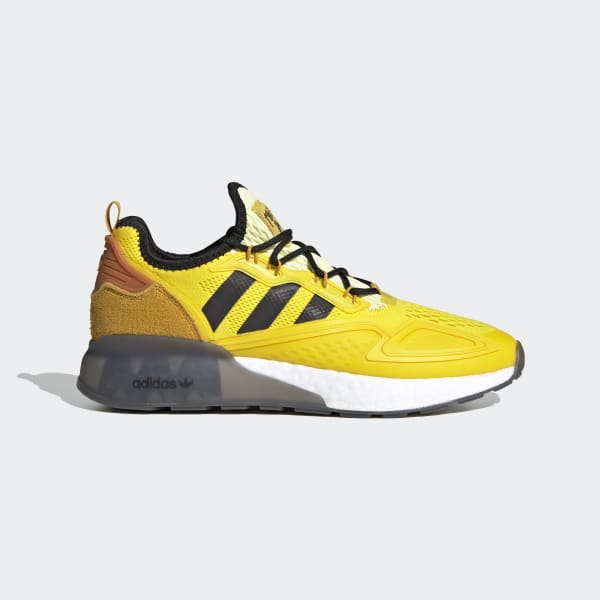 adidas Ninja ZX 2K Boost Shoes - Yellow 