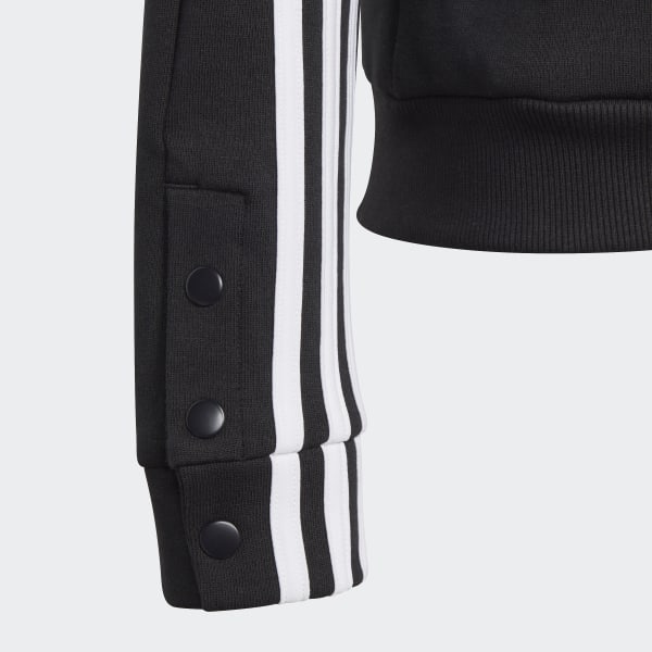 adidas Snap Bomber Jacket Black adidas Australia