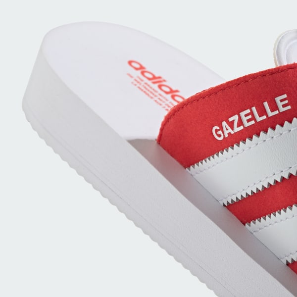 adidas Gazelle Beach Slides - Red | adidas Philippines