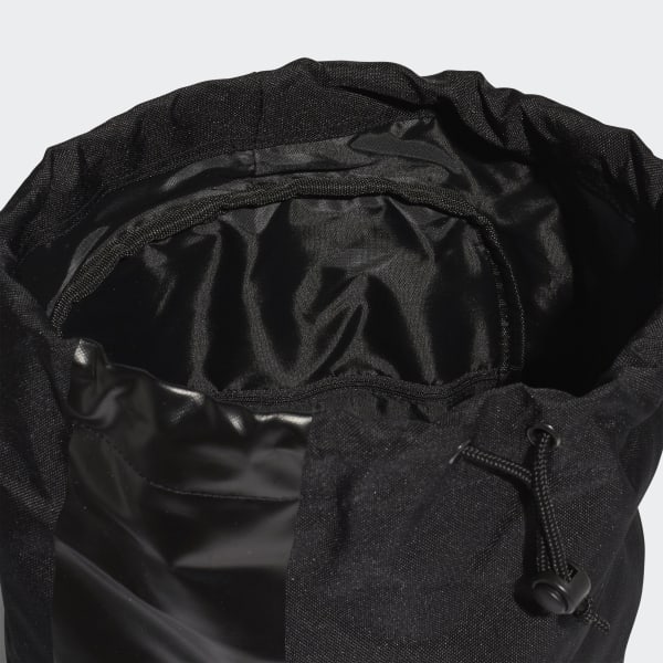 Black Performance Essential Flap Backpack