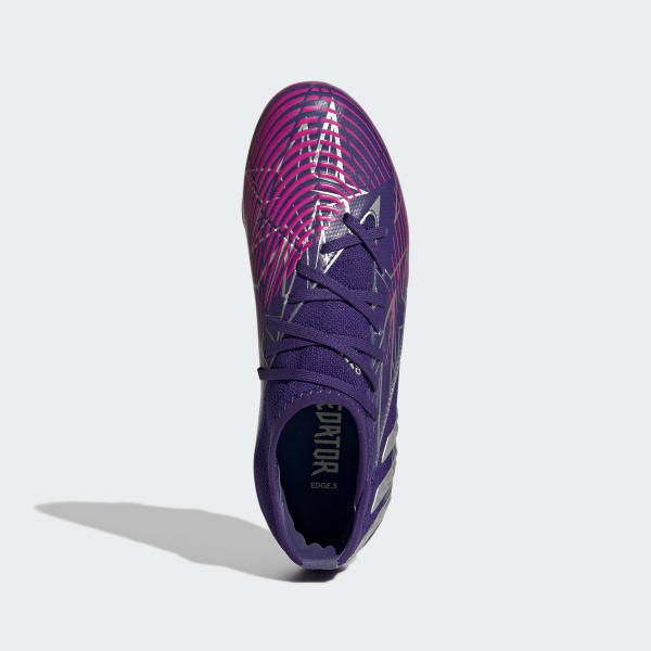 Paars Predator Edge.3 Firm Ground Voetbalschoenen LSB07