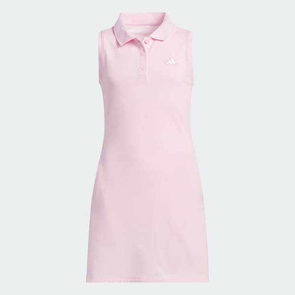 Merah-muda Dress Anak Piqué Club