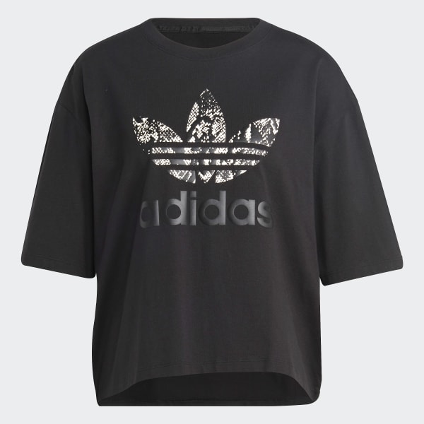 Schwarz Graphic T-Shirt