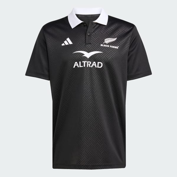 Svart Black Ferns Supporter Polo Shirt