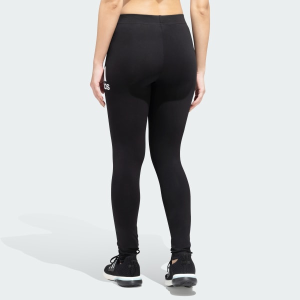 Black Bold Logo Leggings