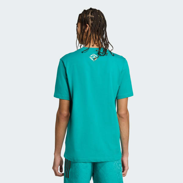 Verde Camiseta Estampada House of Tiro