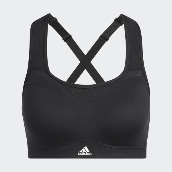 Noir Brassière training maintien fort adidas TLRD Impact