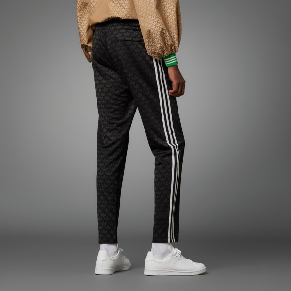 Svart Adicolor 70s Monogram Trackpants