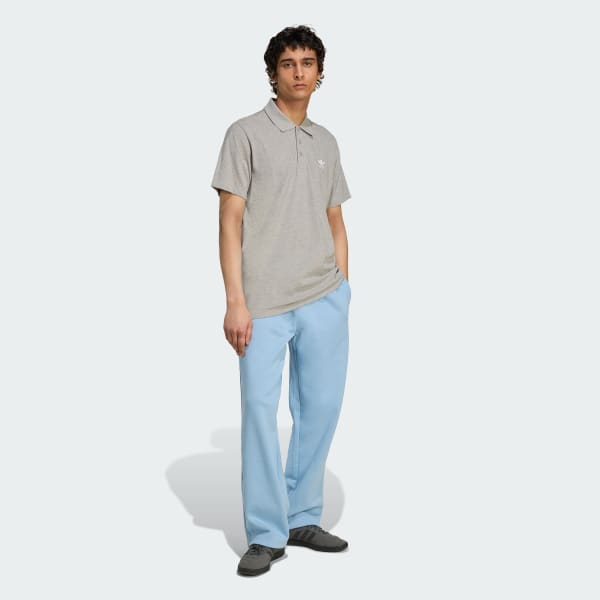 Xam Áo Thun Polo Ba Lá Essentials