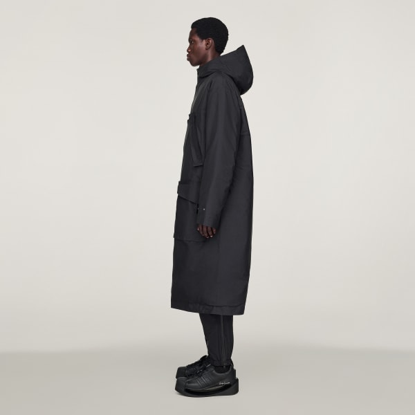 Svart Y-3 GORE-TEX Vadderad parkas