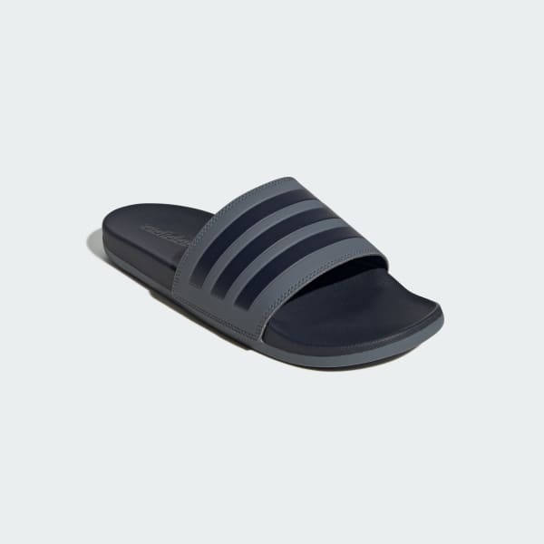 Black Adilette Comfort Slides