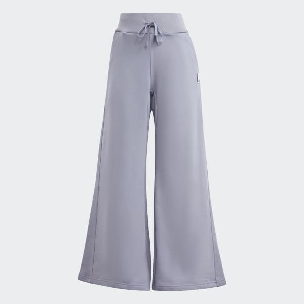 【ADIDAS】Wide Pants - Purple / IC5443 New Adidas Original Womens WIDE LEG PANTS IC5443 ASIAN FIT