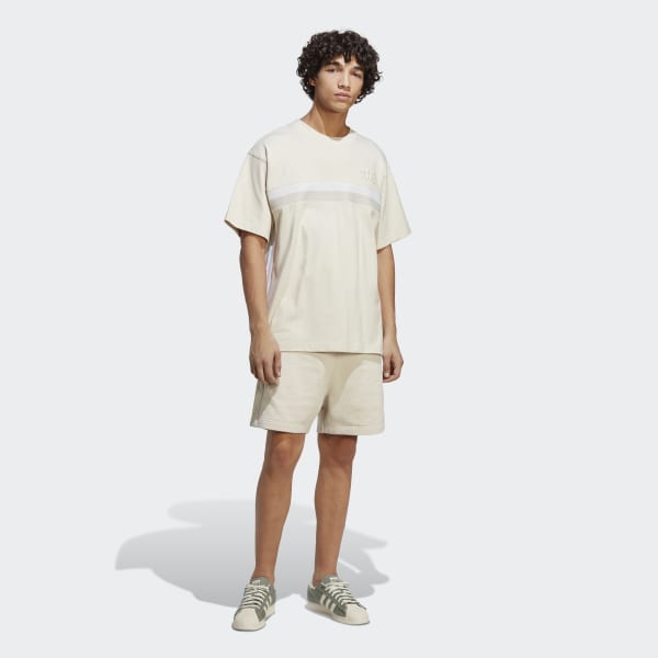 Beige Essentials Shorts