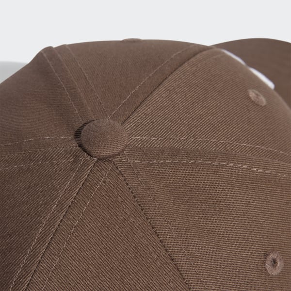 Brown 베이스볼 클래스 트레포일 캡