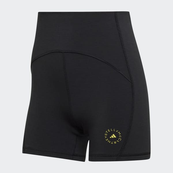 Svart adidas by Stella McCartney TrueStrength Yoga Short Leggings