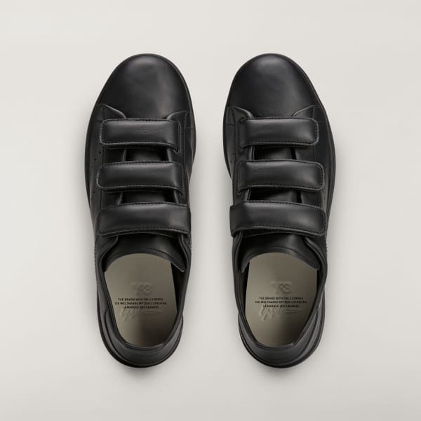 Nero Y-3 STAN SMITH HOOK-AND-LOOP Shoes

