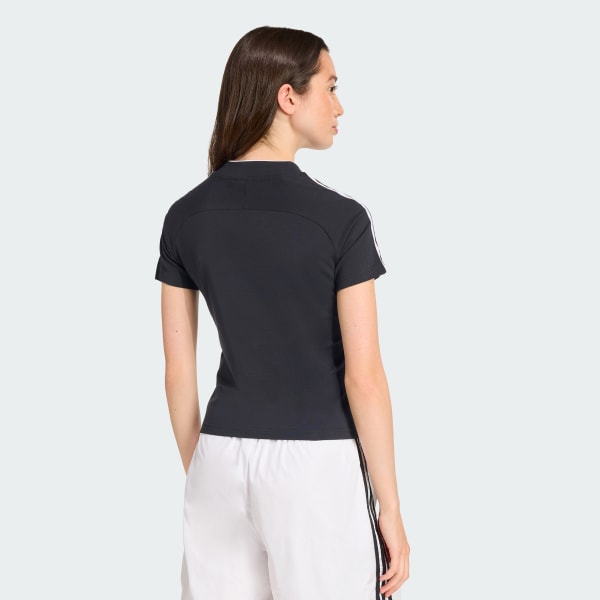 Zwart Adilenium Season 4 Teamgeist Slim-fit T-shirt