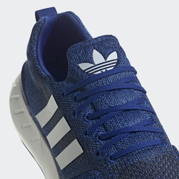 Adidas swift run online blue & white shoes