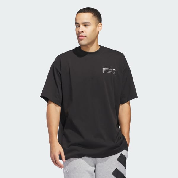 Schwarz Anthony Edwards Seasonal Graphic T-Shirt